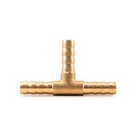 Тройник-соединитель латунный AERO ёлочка 6мм