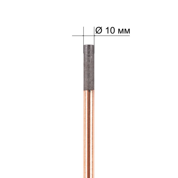 Электрод угольный КО 10х305 мм (упак.50 шт.)