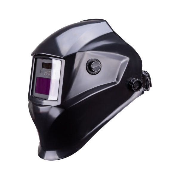 Маска сварщика FOX 2 черная (ф-р АСФ 4/9-13 с внеш. рег.) без коробки