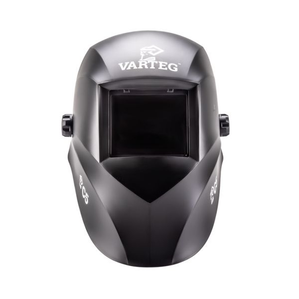 Маска сварщика VARTEG чёрная со стеклом С5