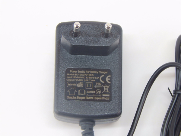 Зарядное устройство для тележек WH-25ES 7V/1A (Charger)