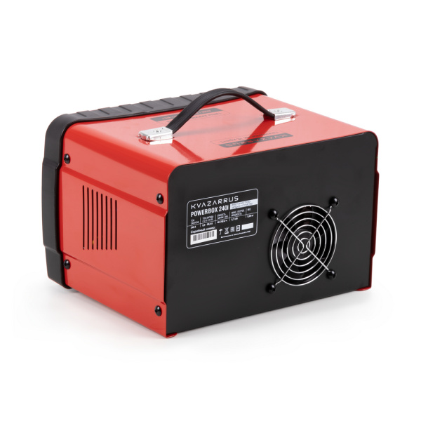 Инверторное пуско-зарядное устройство KVAZARRUS PowerBox 240i, таймер, пластиковый кейс