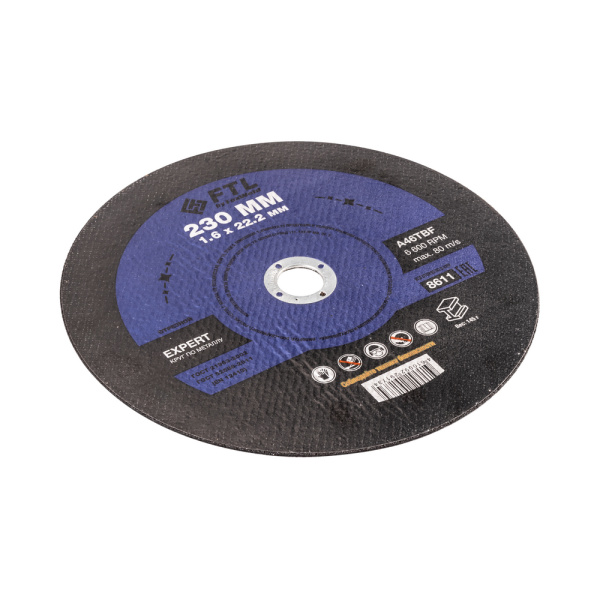 Круг отрезной по металлу FTL Expert 230 х 1,6 х 22,2 мм A46TBF
