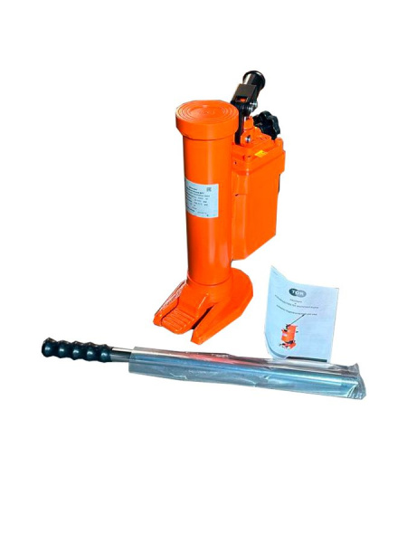 Домкрат гидравлический с лапой  5 т, подхват 268/25 мм, ход 205 мм TOR HM-50