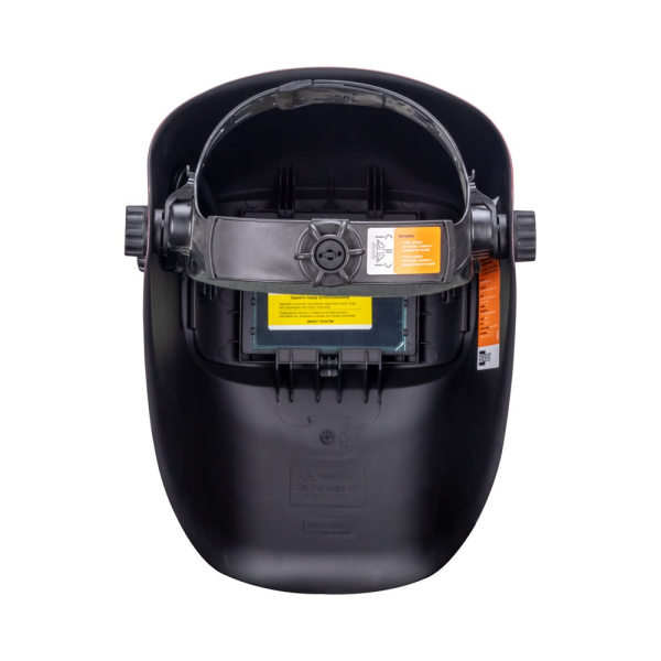 Маска сварщика КОРУНД-5 красная без коробки (ф-р 2100V, пр-во FoxWeld)