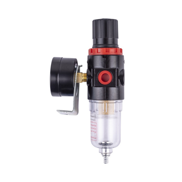 Регулятор давления AERO с манометром и фильтром-осушителем 1/4 F