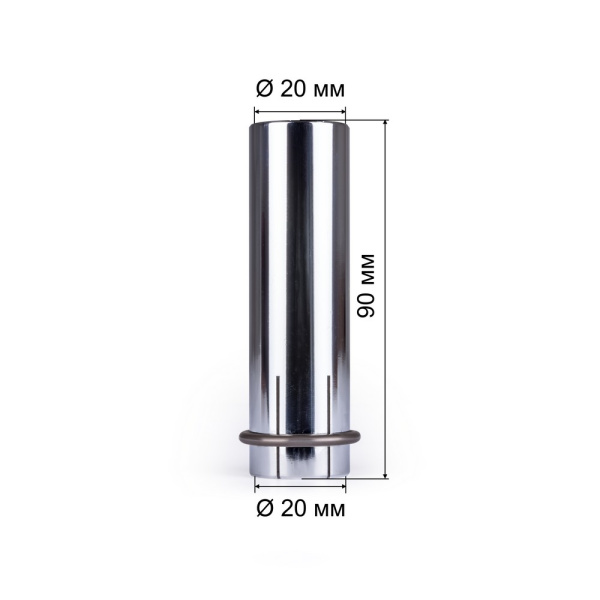 FoxWeld Сопло MIG-40 д.21мм цилиндр. (145.0046/MC0268, пр-во FoxWeld/КНР)
