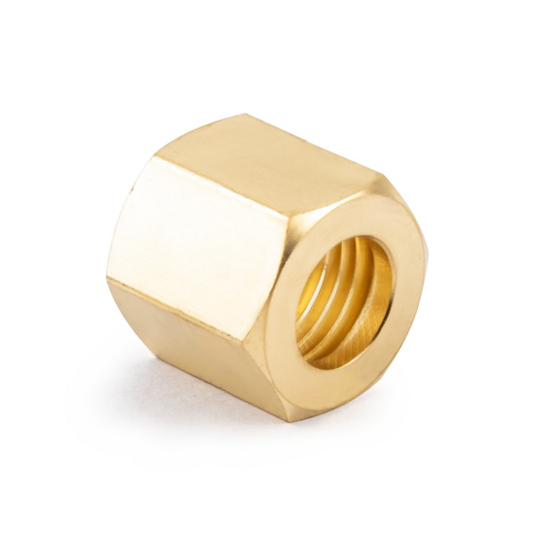 Гайка накидная М12х1,25 (универсальная, латунь)