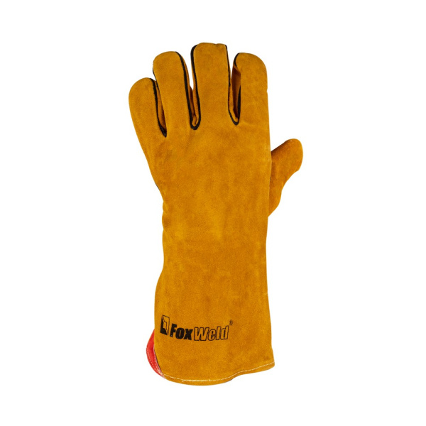 Краги кожаные термостойкие FOXWELD Защитник КС-03