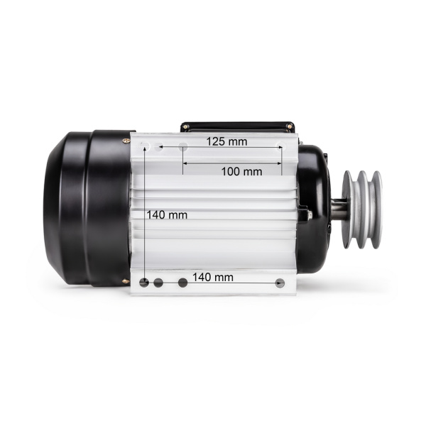 Электродвигатель в сборе со шкивом AEROMAX YL-90L-2