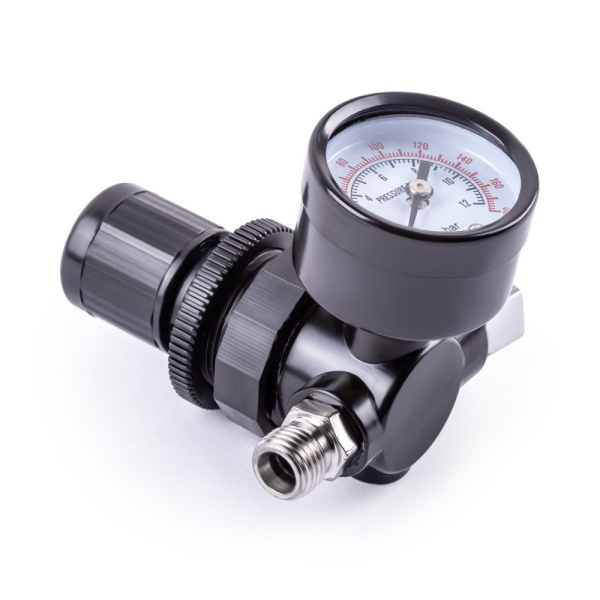 Регулятор давления со встроенным манометром 10 бар, 1/4 AERO