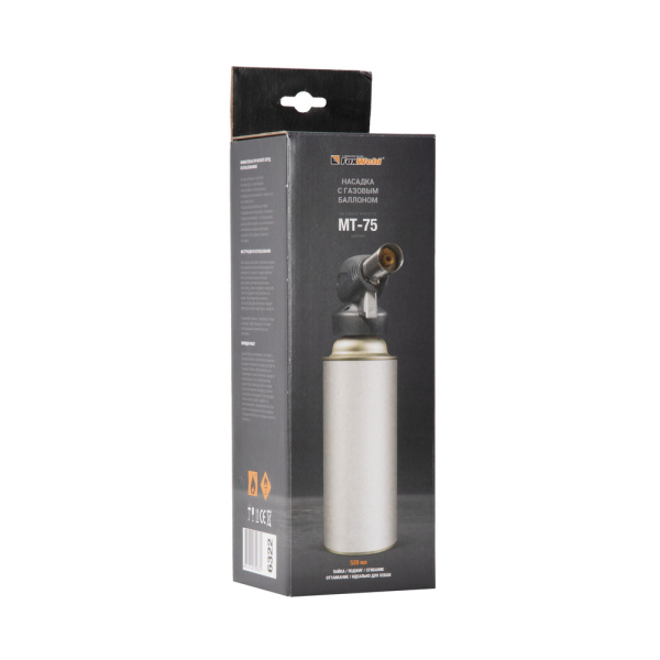 Насадка с газовым баллоном МТ-75 (баллон 220 гр. в комплекте)
