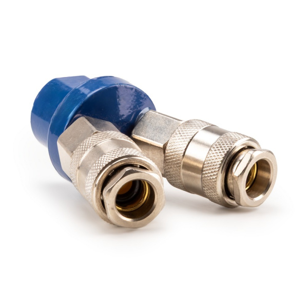 Разветвитель пневматический AERO G 1/4 внутр., 2 rapid мама